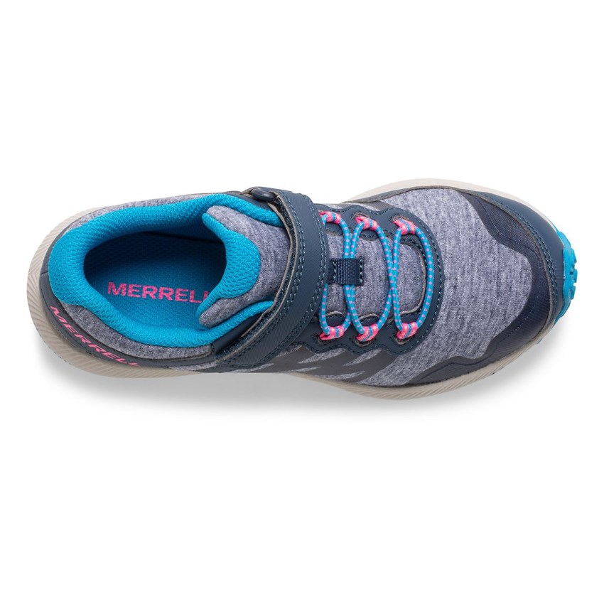 Basket Merrell Nova 2 Bleu Marine Enfant | F.Q.ARVW